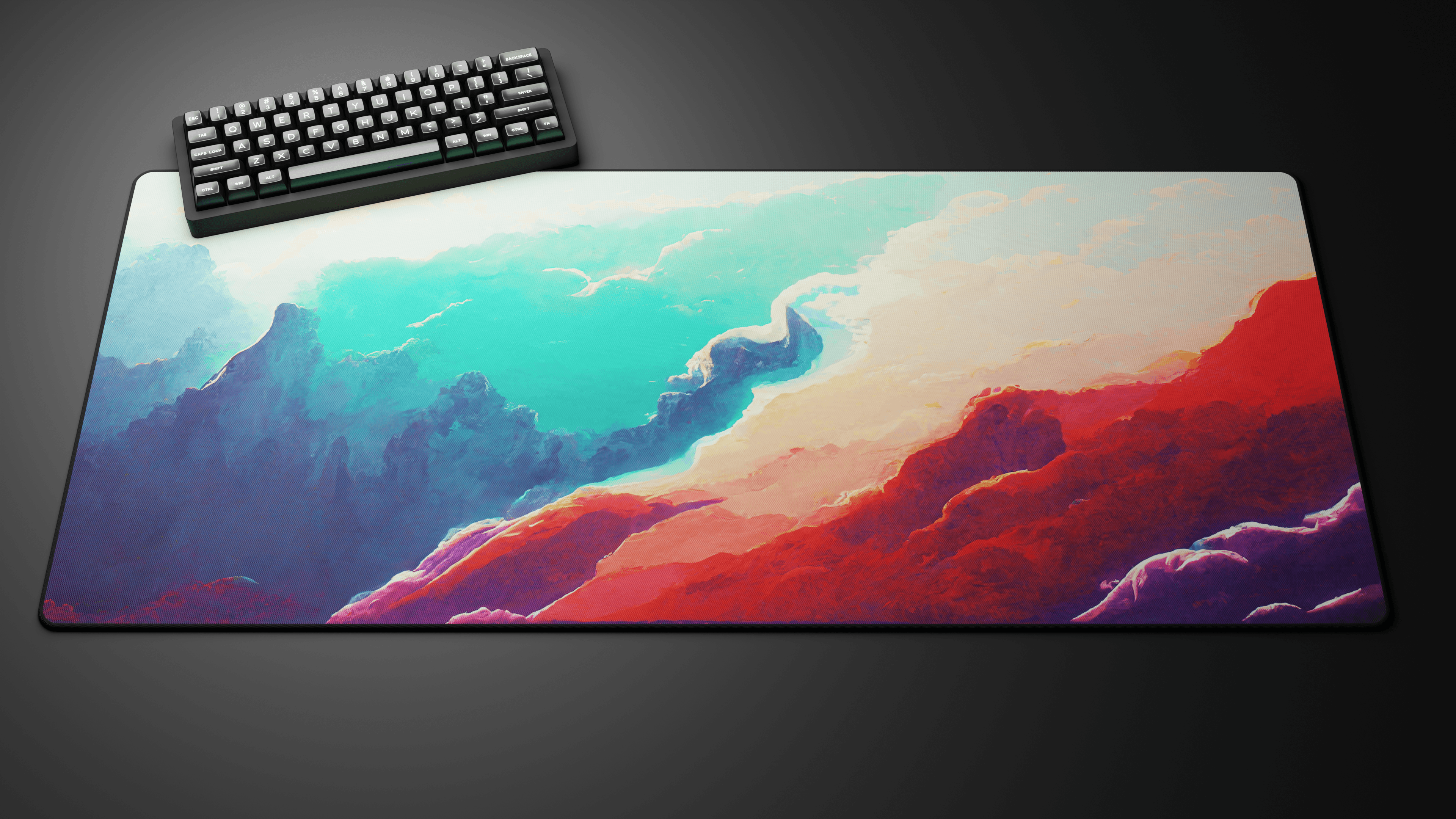 Deskmat 'Autumn - Ethereal Clouds' by glutch