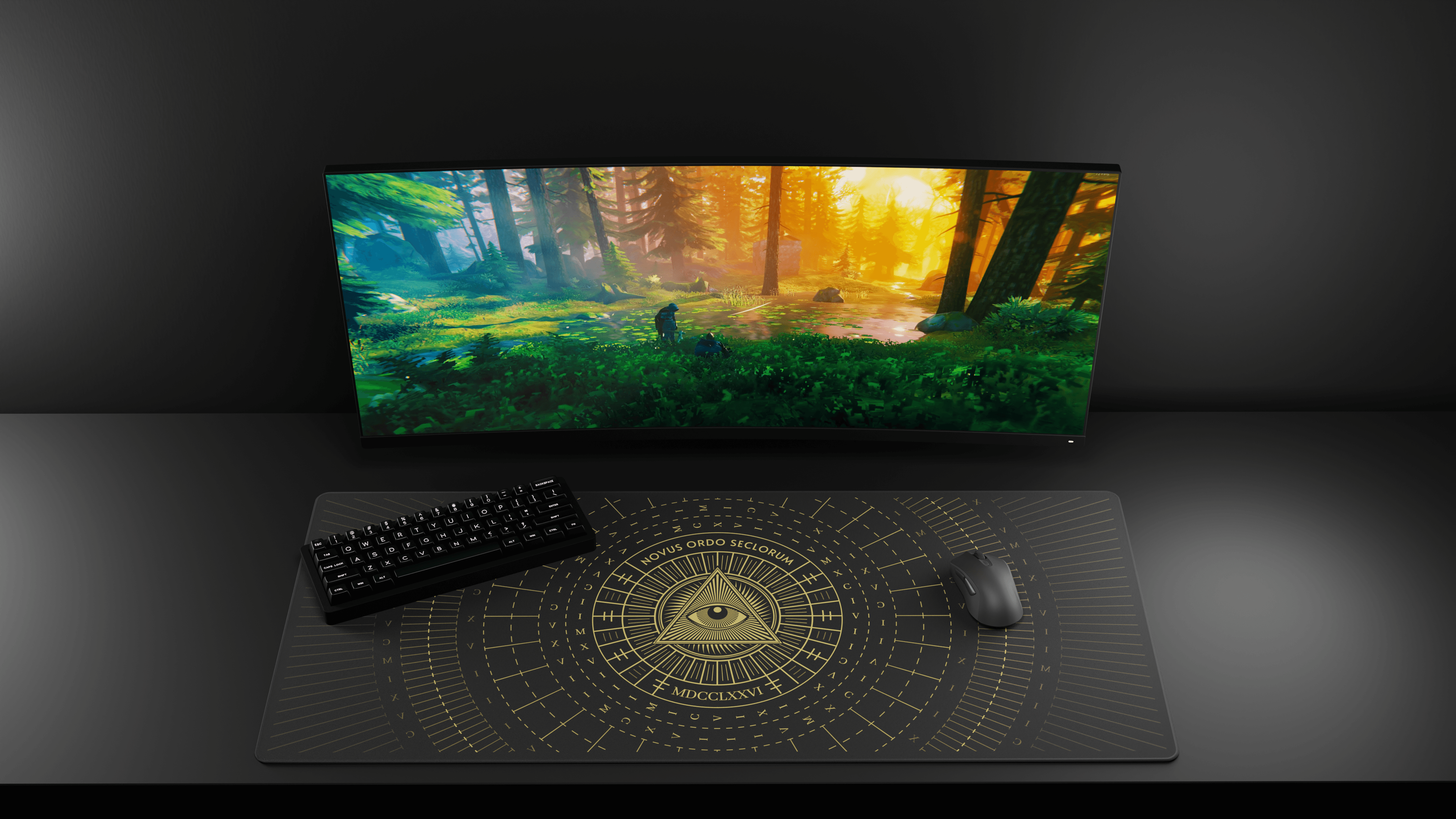 Deskmat 'Codex Collection - Aurum' by glutch