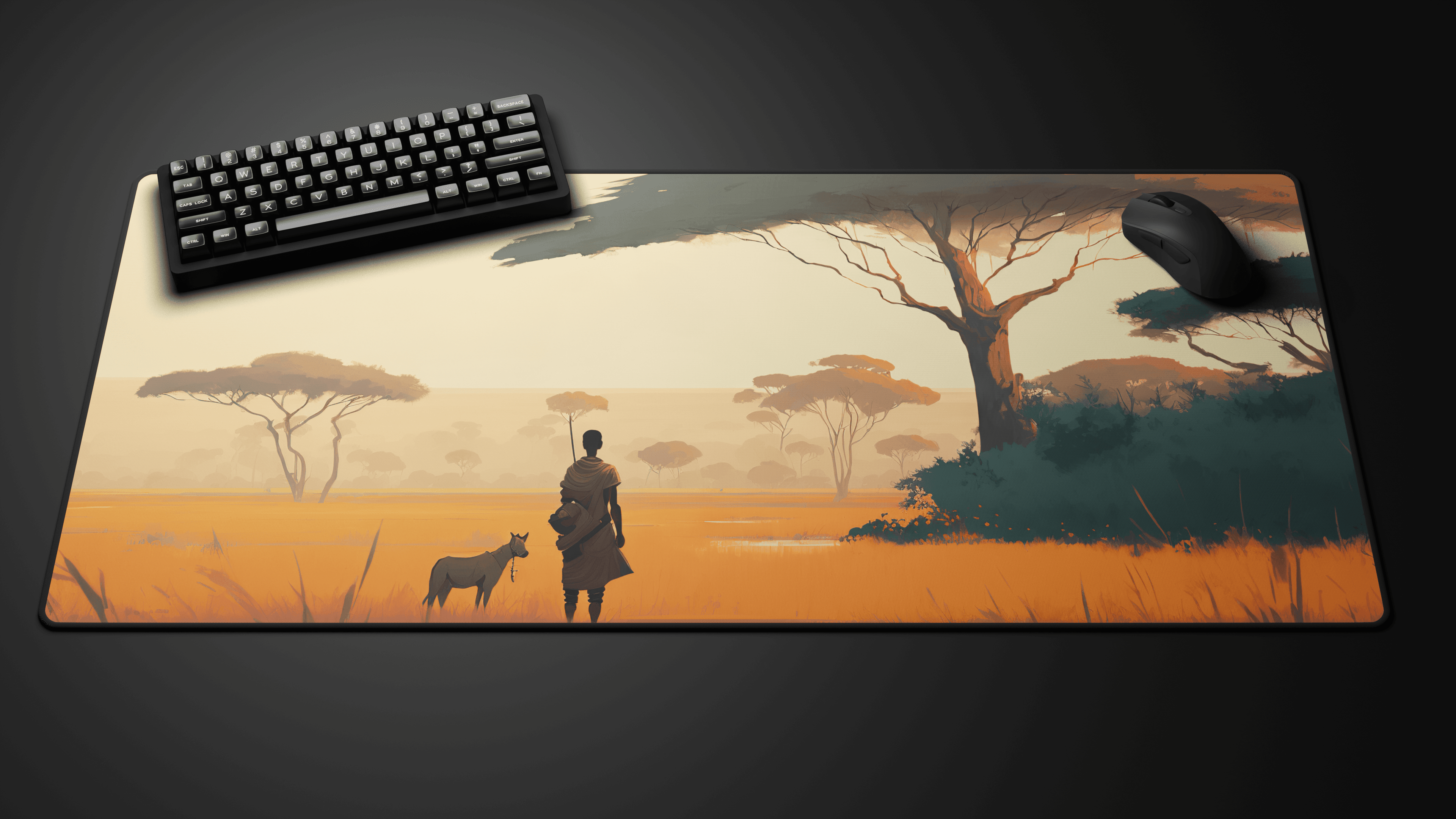 Deskmat 'Winter Collection - Savanna' by glutch