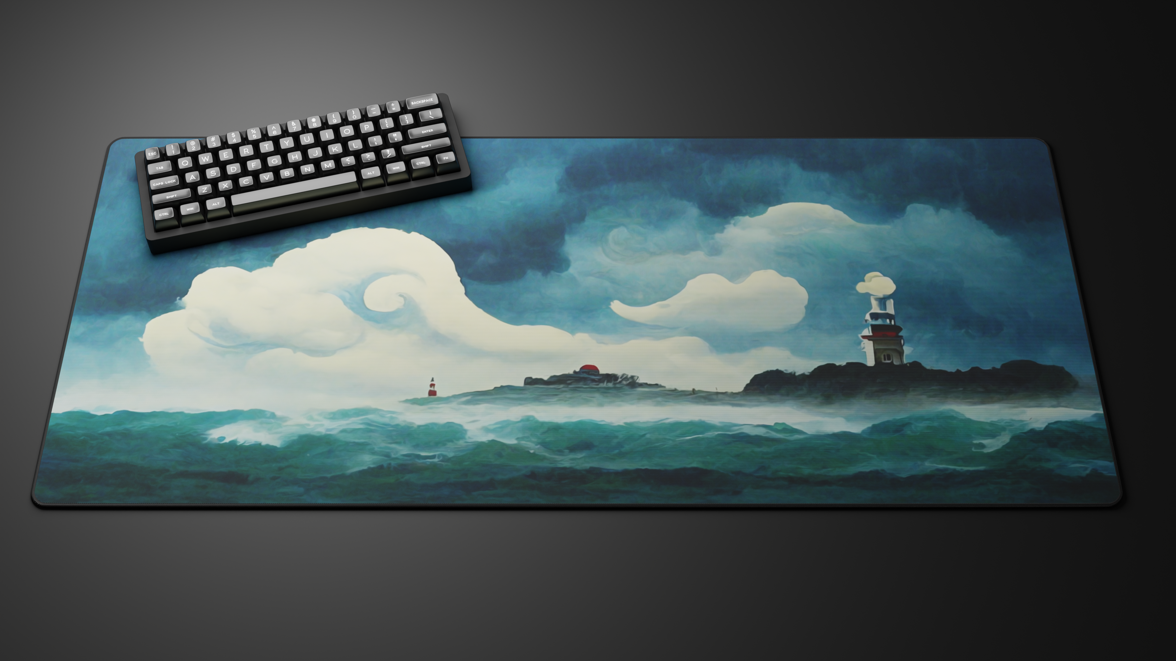 Deskmat 'AI Collection - Lighthouse' by glutch
