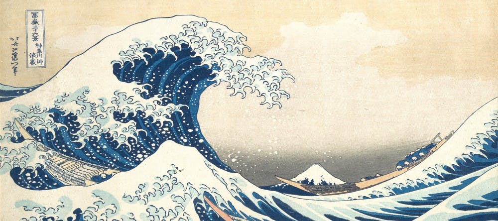 Deskmat thumbnail The Great Wave Off Kanagawa
